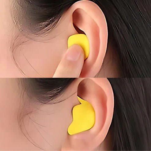 Silicone Ear Plugs for Background Sound Filtering