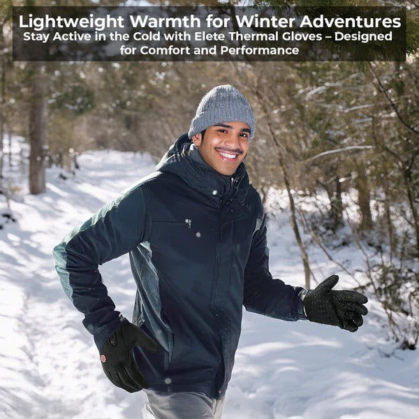 Insulated Thermal Gloves with Three-Layer Design