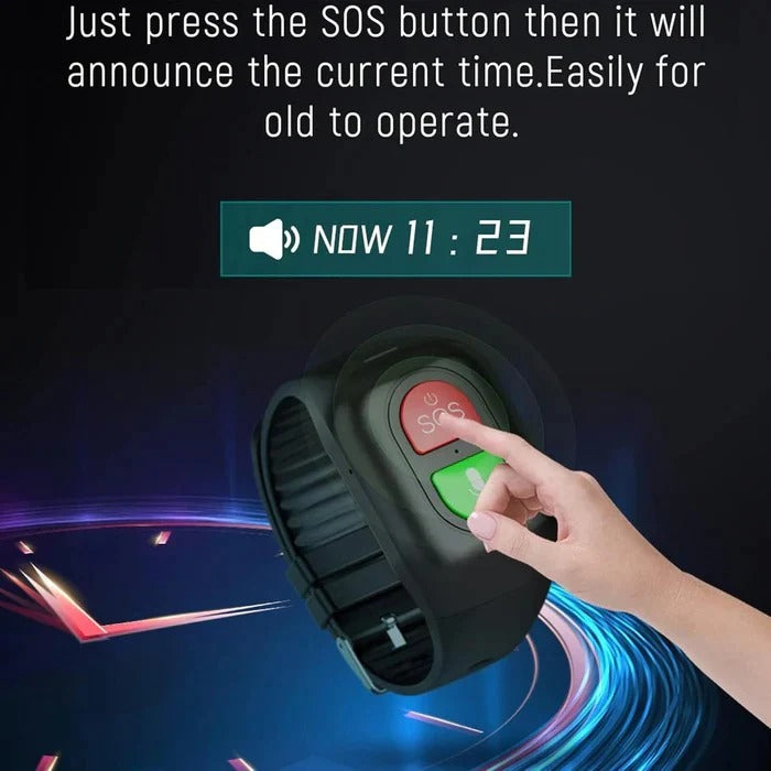 Smart Watch for Seniors, Activity and Health Monitoring Device