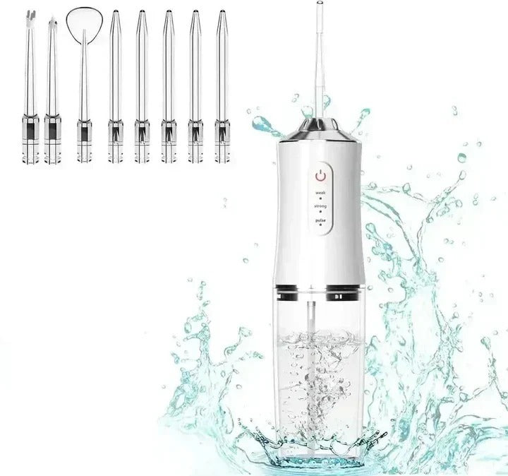 Dental Water Flosser, Rechargeable Portable Oral Care Device