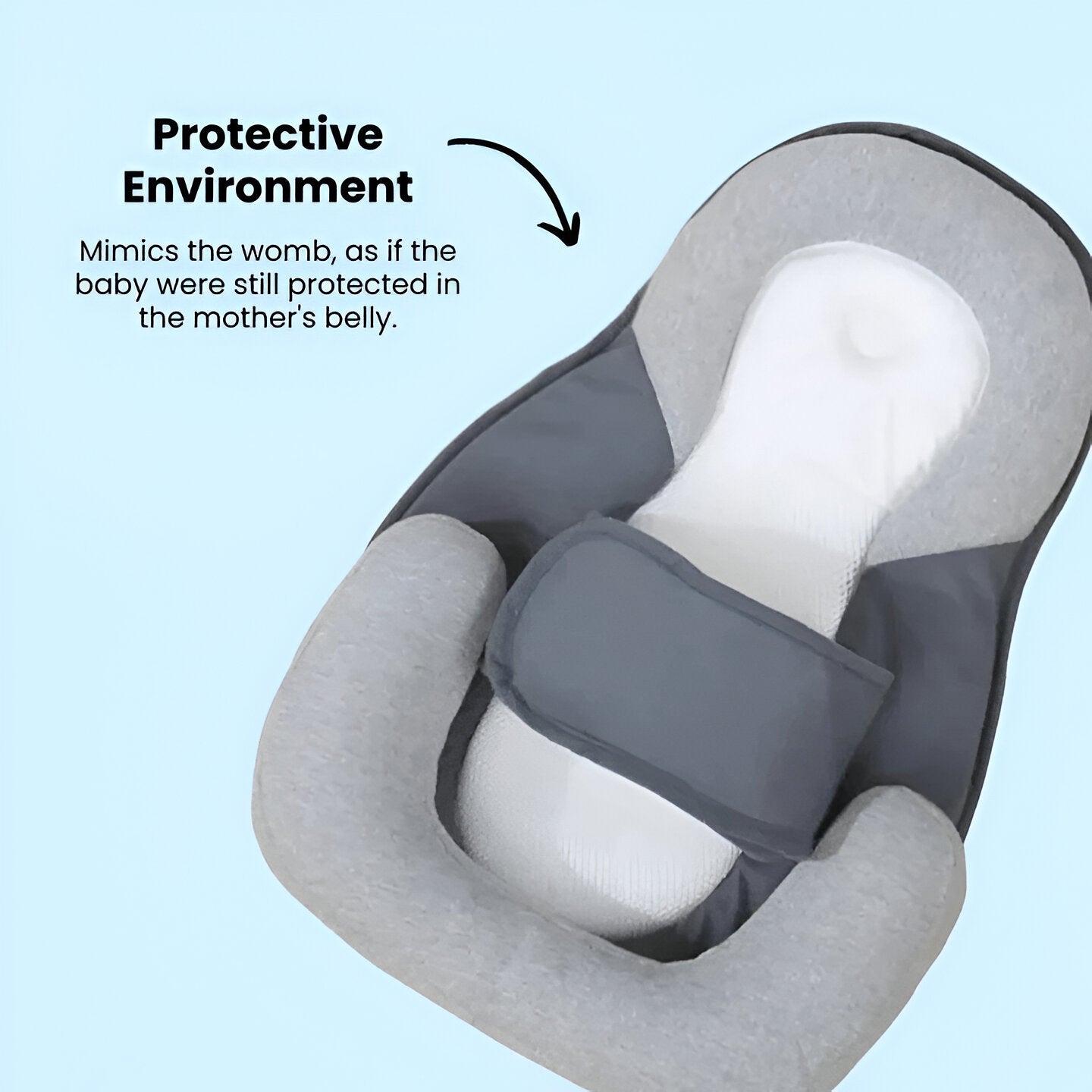 Infant Feeding Pillow, Inclined Support for Baby's Comfort