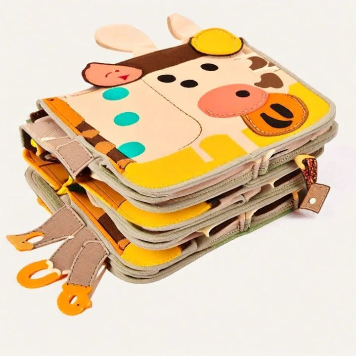 Montessori Learning Book, Sensory Activity Book for Kids