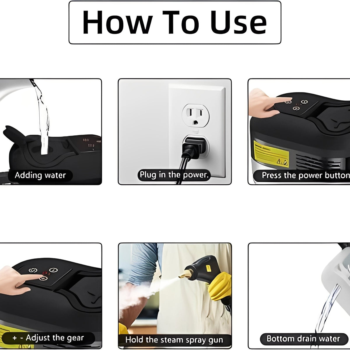 Steam Cleaner Tool for Home