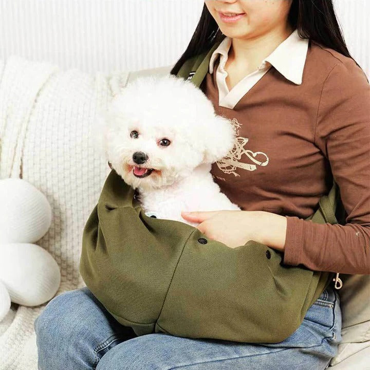 Pet Carrier Sling for Travel and Outdoor Use