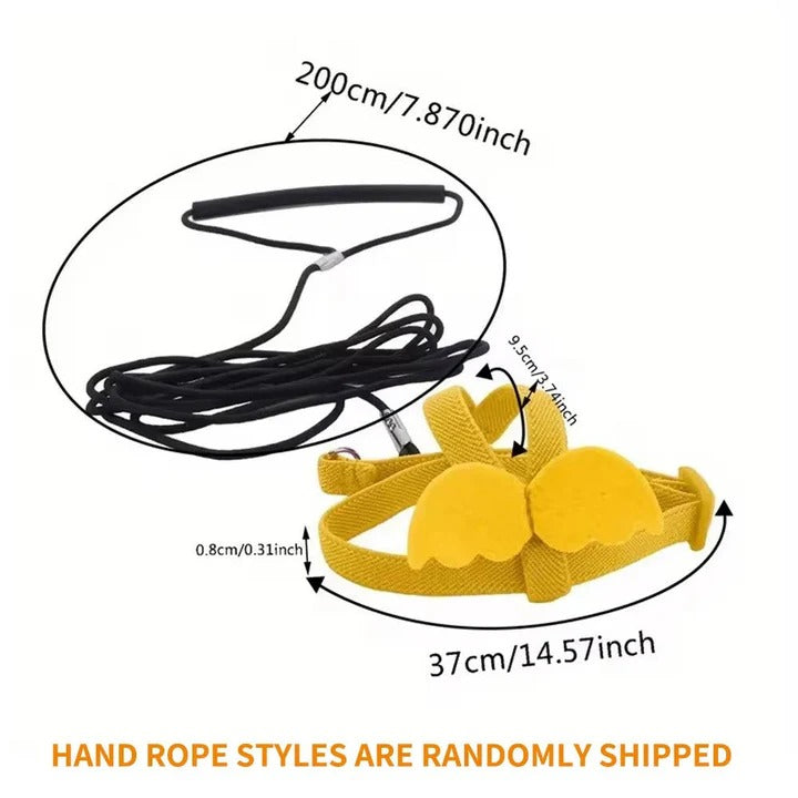 Bird Harness for Parrot Walking and Training