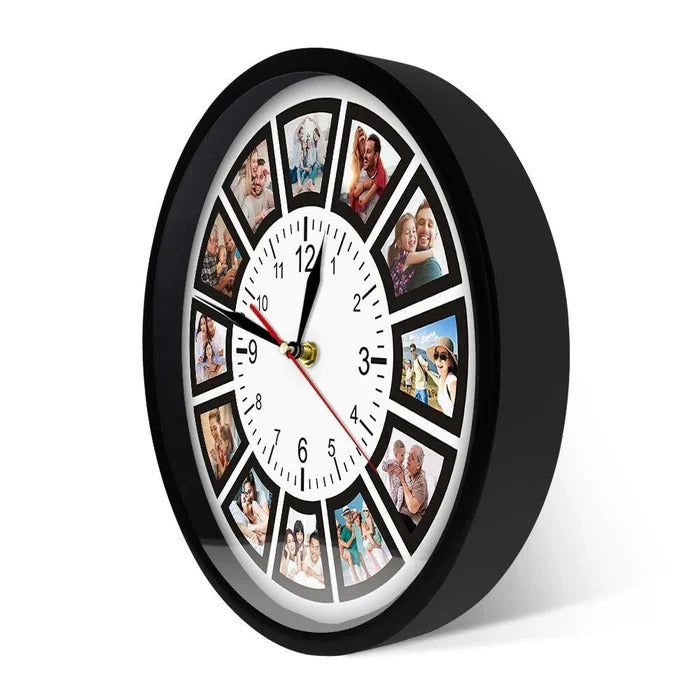 Custom Wall Clock Personalized for Home and Office Decor