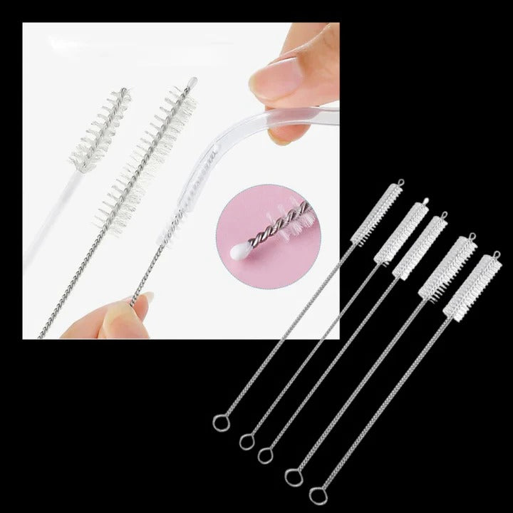 Cleaning Brushes for Reusable Straws and Bottles