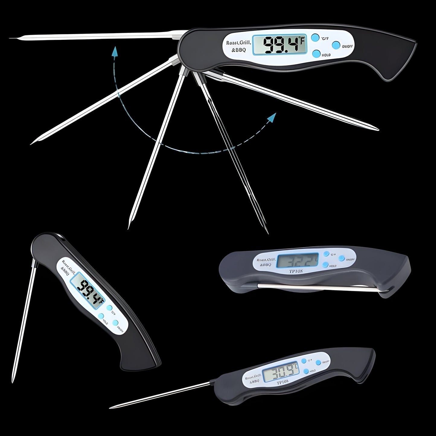 Digital Food Thermometer for Kitchen
