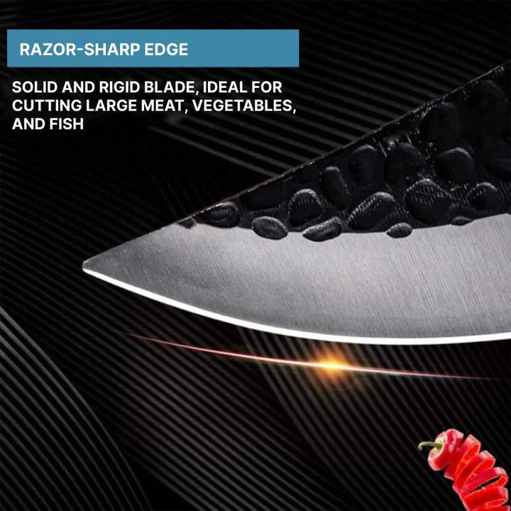 Japanese Kitchen Knife High Carbon Steel for Slicing and Chopping