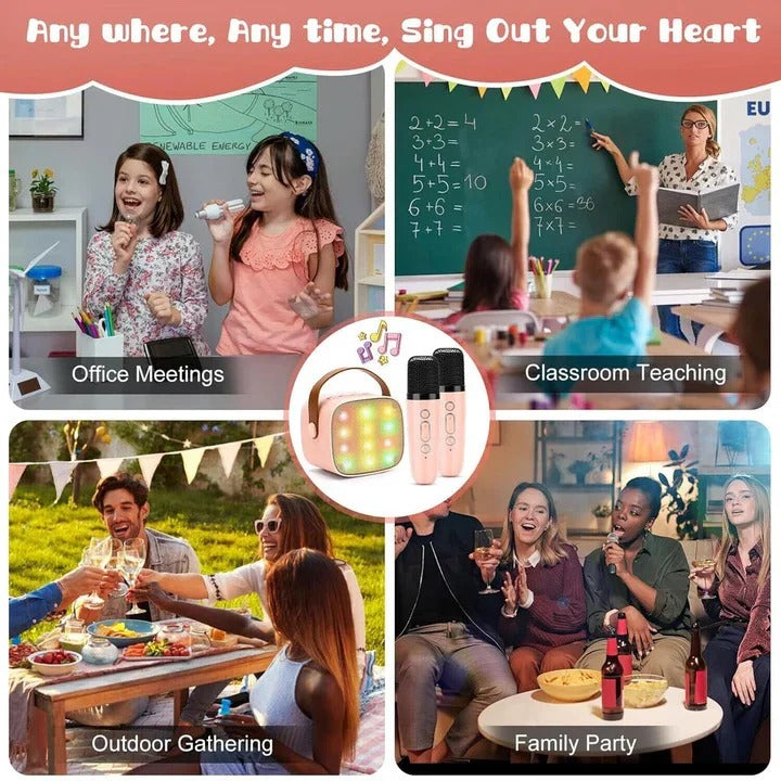 Portable Karaoke Machine for Kids and Children's Music