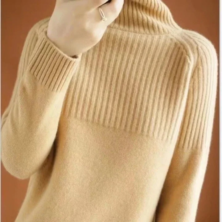Cashmere Turtleneck Sweater for Women Soft and Luxurious