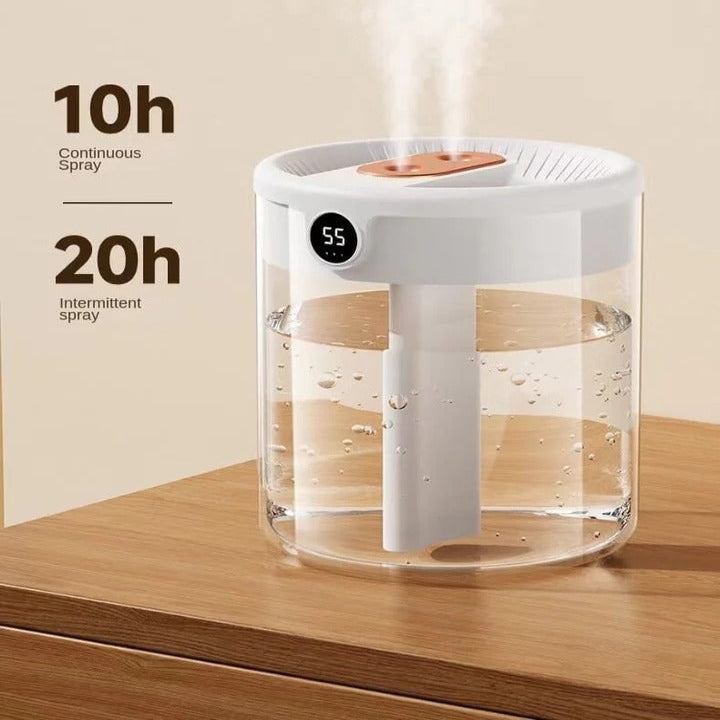 Air Humidifier, Ultrasonic Cool Mist Maker and Whisper Quiet Operation