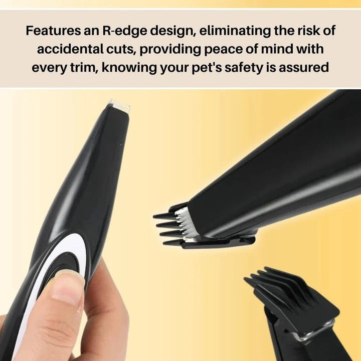 Professional Precision Pet Trimmer and Rechargeable Dog and Cat Shaver