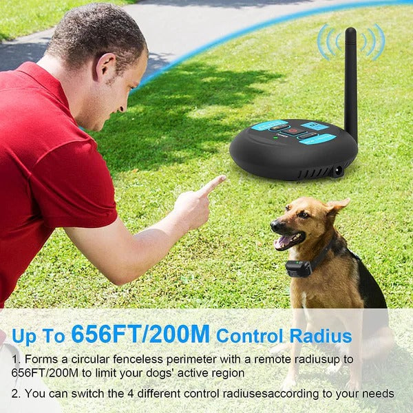 Dual Wireless Boundary and Remote Outdoor Trainer