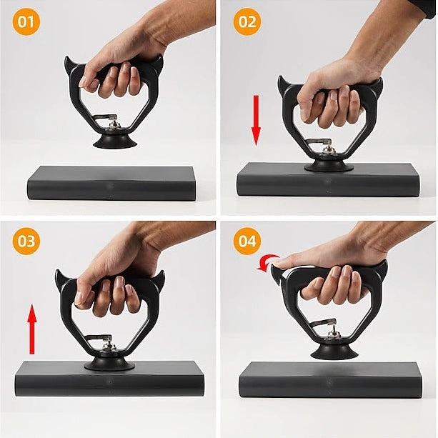 Car Dent Removal Tool with Suction Base and Slide Hammer for Body Panel Repair