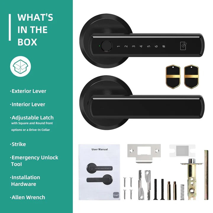 Smart Handle Door Lock with Keyless Access