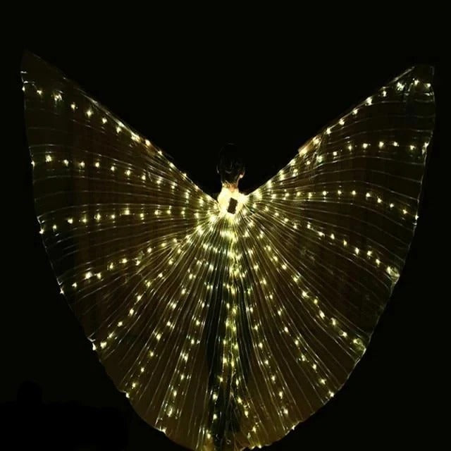 LED Fluorescent Butterfly Wings