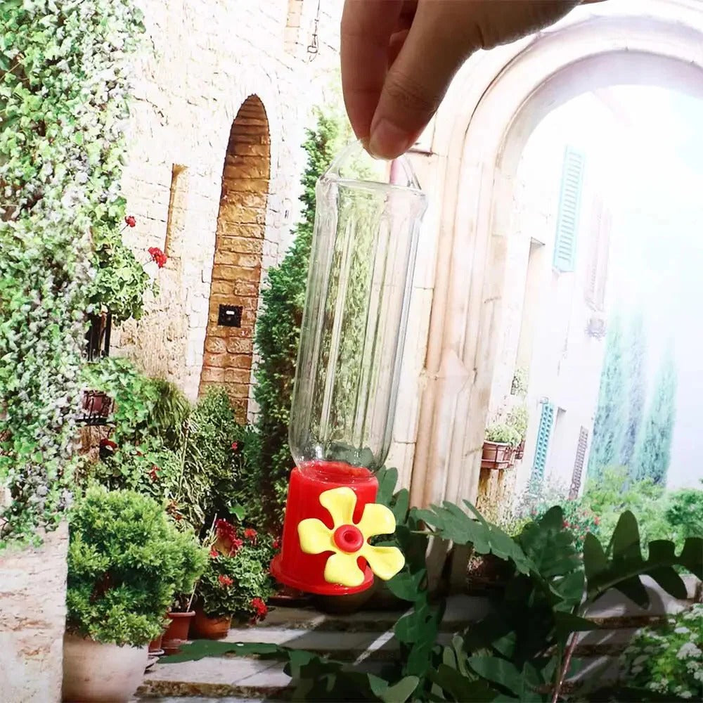 Leak-Proof Plastic Hummingbird Feeder