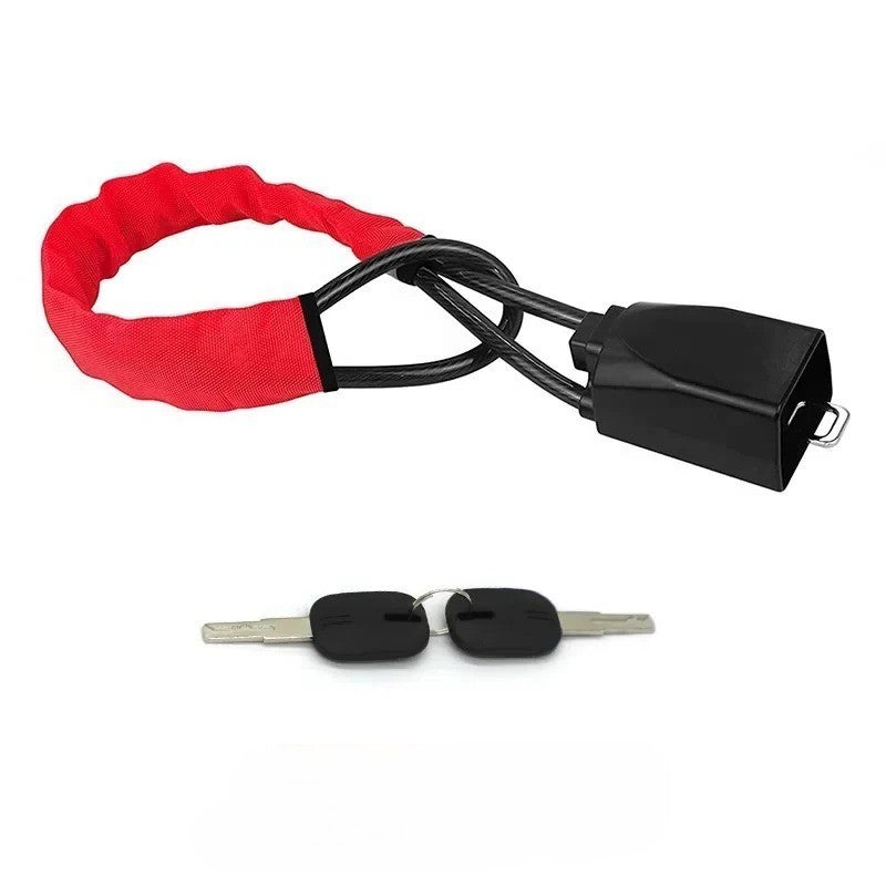 Universal Car Steering Wheel Lock with Seat Belt Security