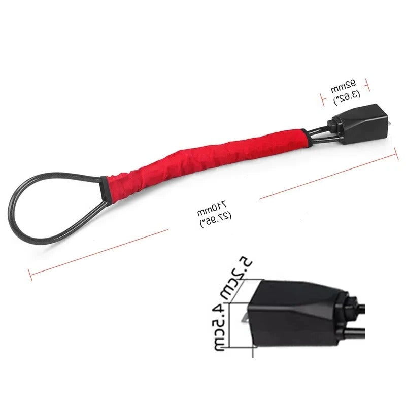 Universal Car Steering Wheel Lock with Seat Belt Security
