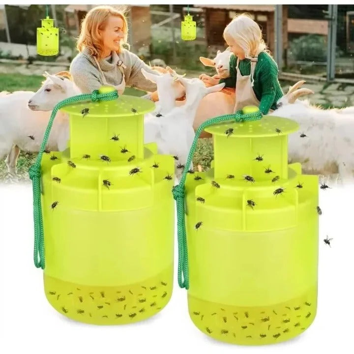 Heavy-Duty Reusable Outdoor Fly Trap