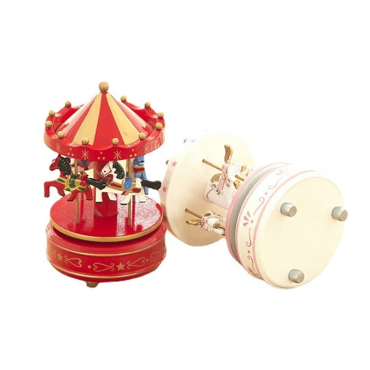 Sky City Carousel Music Box