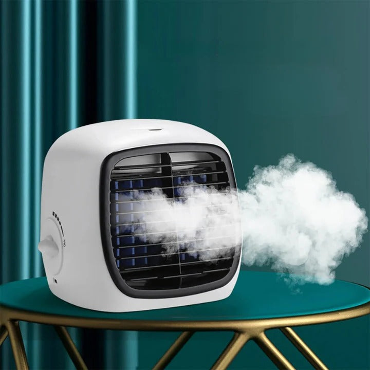 USB Mini Portable Air Conditioner with Humidifier