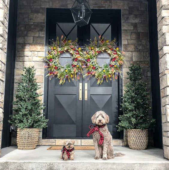 Texas Wildflower Wreath