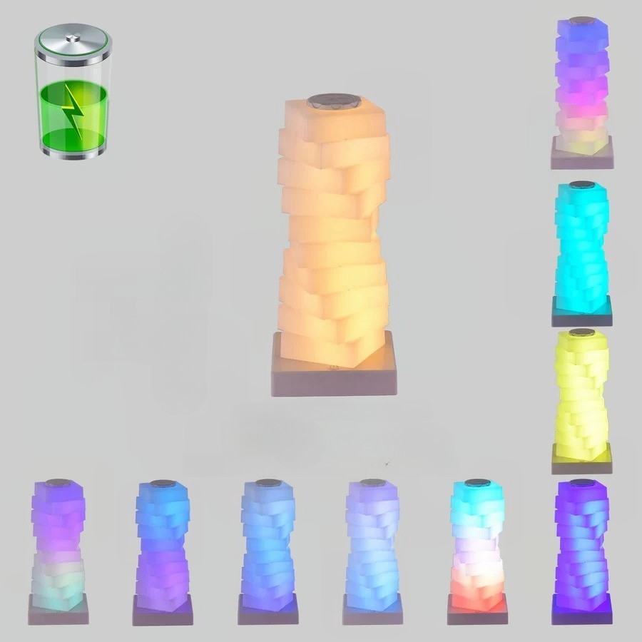 RGB LED Bedside Lamp with Touch Control