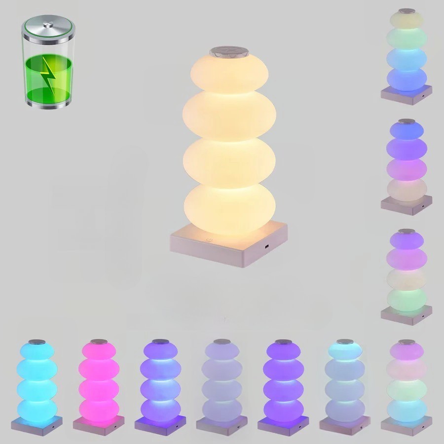 RGB LED Bedside Lamp with Touch Control