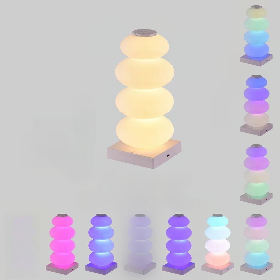 RGB LED Bedside Lamp with Touch Control