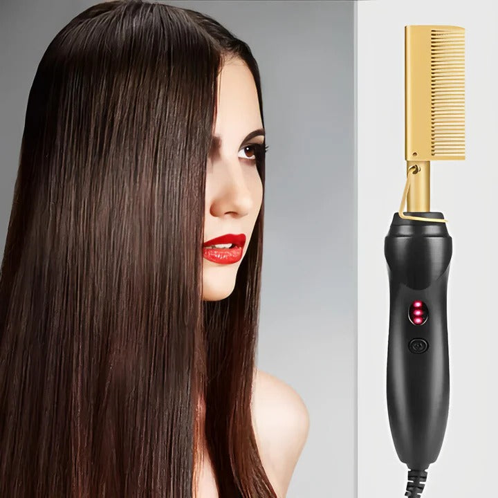 Hot Comb for Thick and Coarse Hair