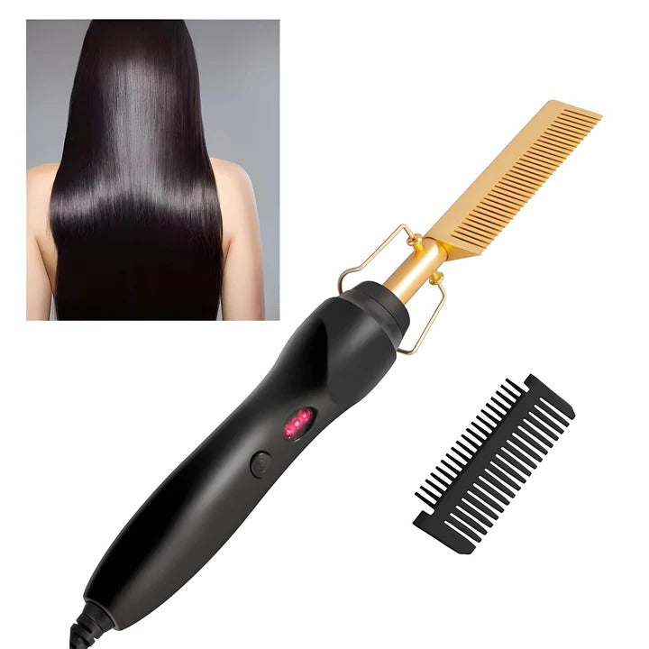 Hot Comb for Thick and Coarse Hair