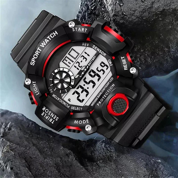 Men's Digital Sports Watch