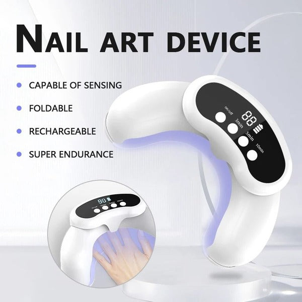 Low-Level Laser Nail Care Device for Fingers and Toes with Portable Design