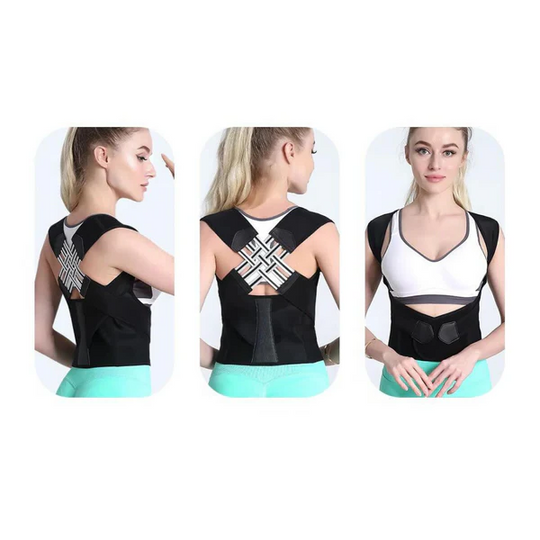 Posture Corrector Brace with Adjustable Straps and Upper Back Support