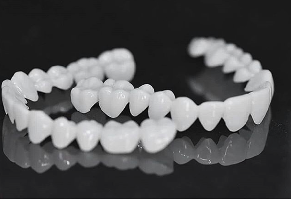 Removable Dental Veneers with Custom Moldable Fit and Natural Look Coverage, Reusable