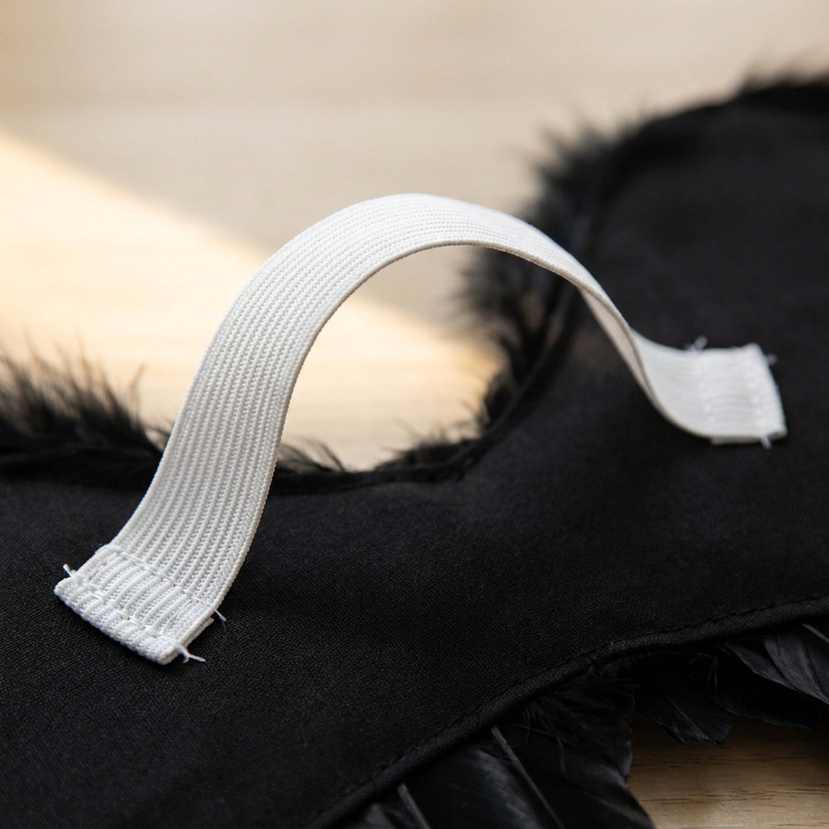 Feather Angel Wings Costume with Elastic Shoulder Straps in Four Colors and Six Sizes