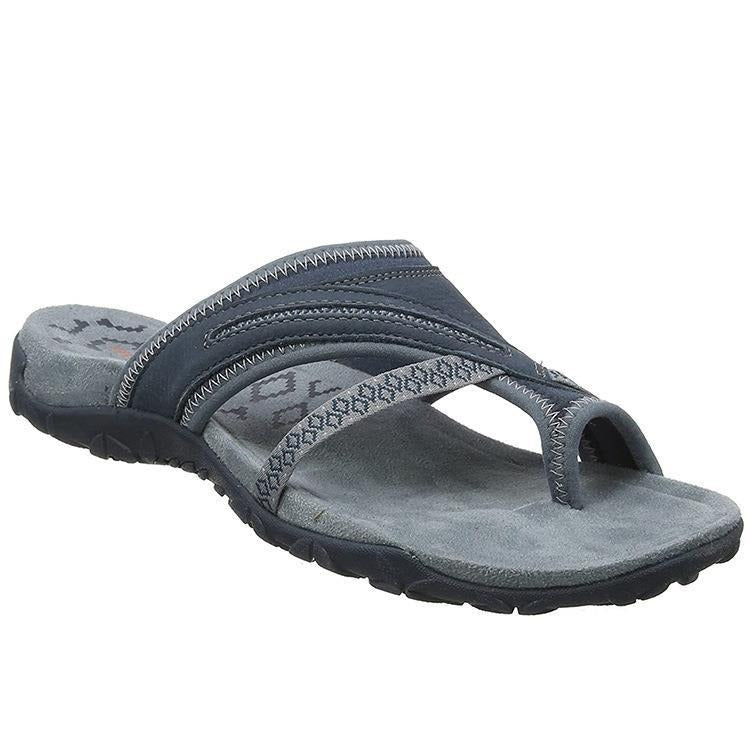 Orthopedic Women's Sandals with Memory Foam Insole and Arch Support, Non-Slip Outsole