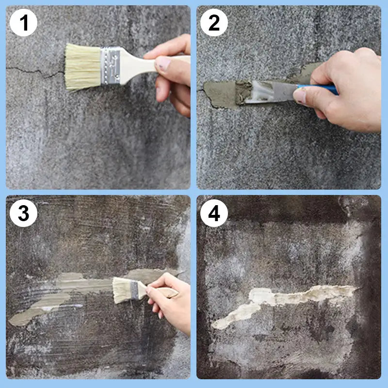 Clear Waterproof Crack Sealant with Mold Resistance for Tiles, Concrete and Stone, 300g