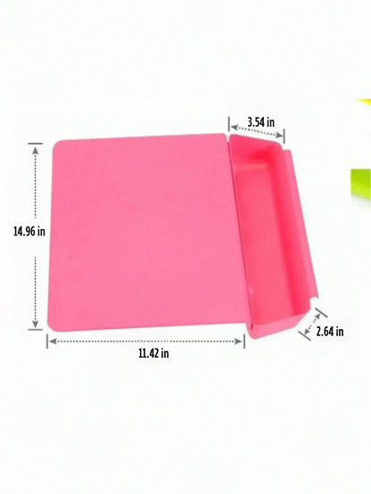 2 in 1 Cutting Board with Container Tray