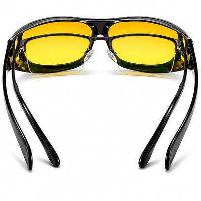 Anti Glare Night Driving Glasses with Orange Tint Lenses