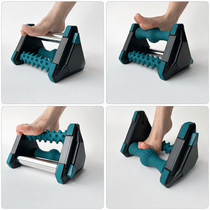 Calf and Arch Stretcher with Rocking Base and Textured Grip Surface