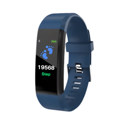 Smartwatch with Heart Rate and Blood Pressure Monitor