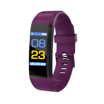 Smartwatch with Heart Rate and Blood Pressure Monitor