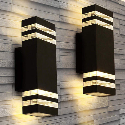 Outdoor Modern Wall Lamp (set of 2)