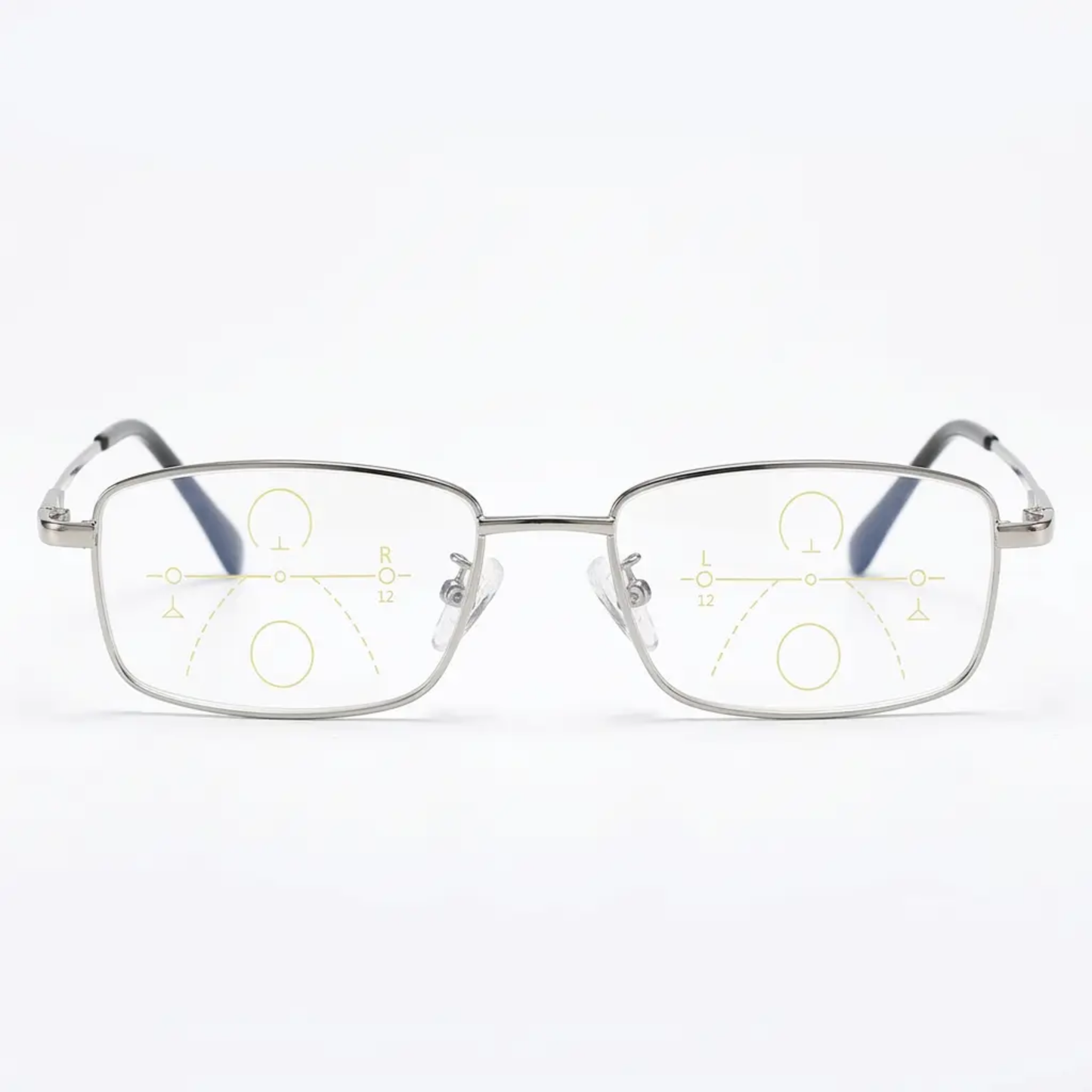 Progressive Reading Glasses with Blue Light Filter and Anti Glare Coating