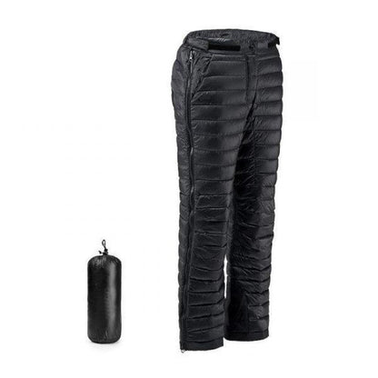 Insulated Pants with Side Leg Zippers for Cold Weather