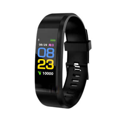 Smartwatch with Heart Rate and Blood Pressure Monitor