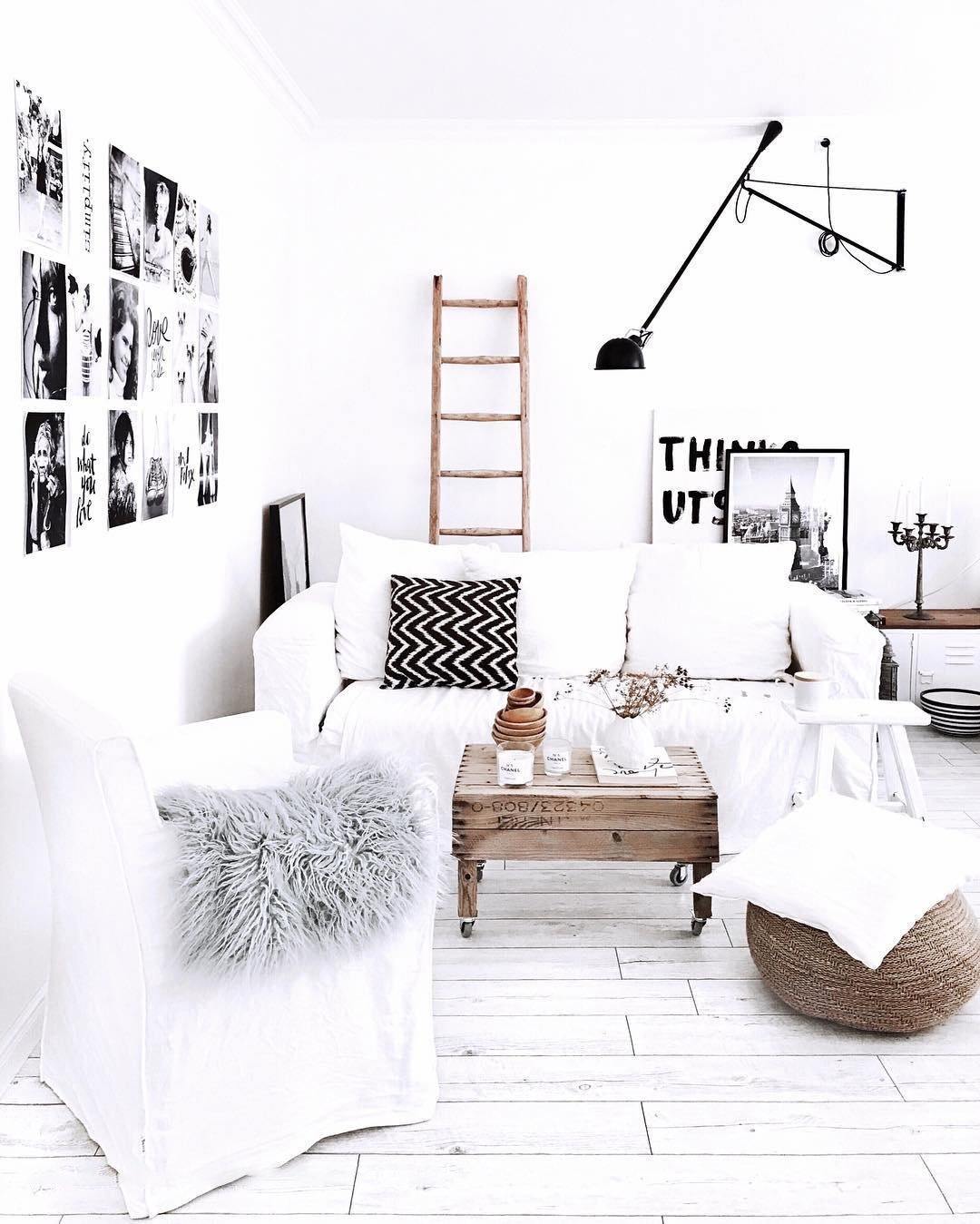 Adjustable Wall Lamp with Extended Arm and Rotating Shade, Cast Iron Counterweight